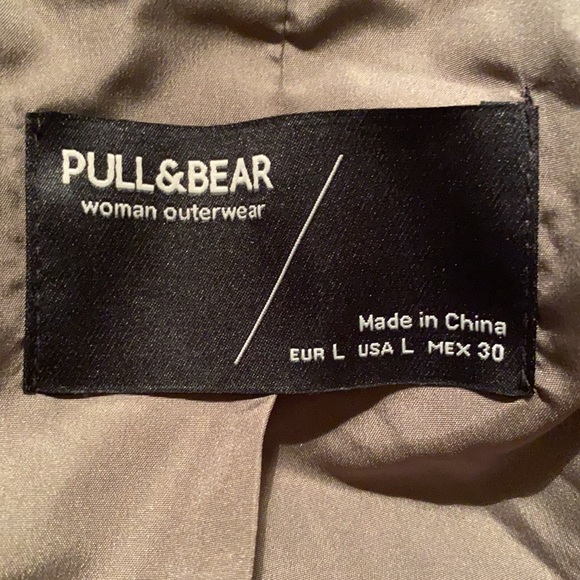 PULL&BEAR Faux Fur Coat L - Picture 6 of 16